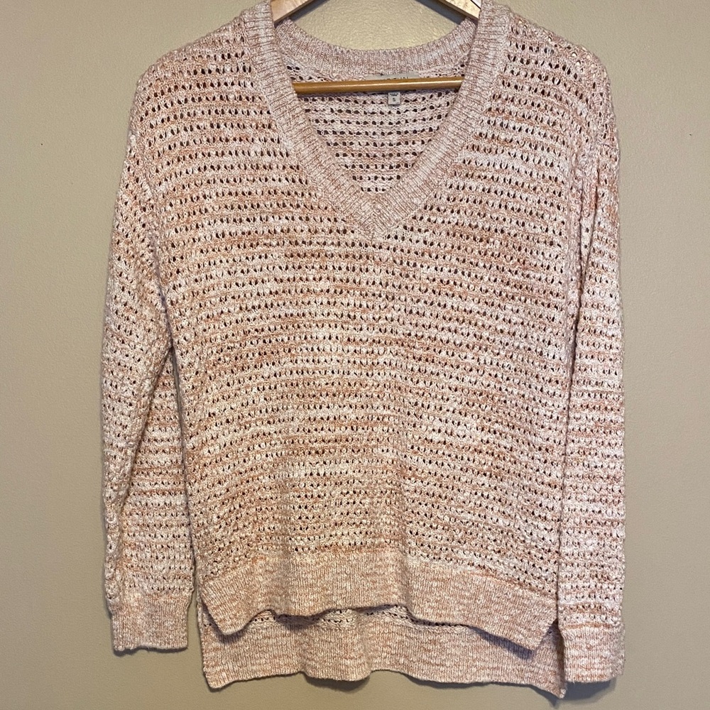 Habitual Cream V-Neck Sweater